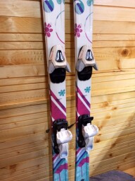 LYŽE TECHNO PRO SWEETY 140CM + LYŽIARKY DALBELLO GAIA 3 23MP